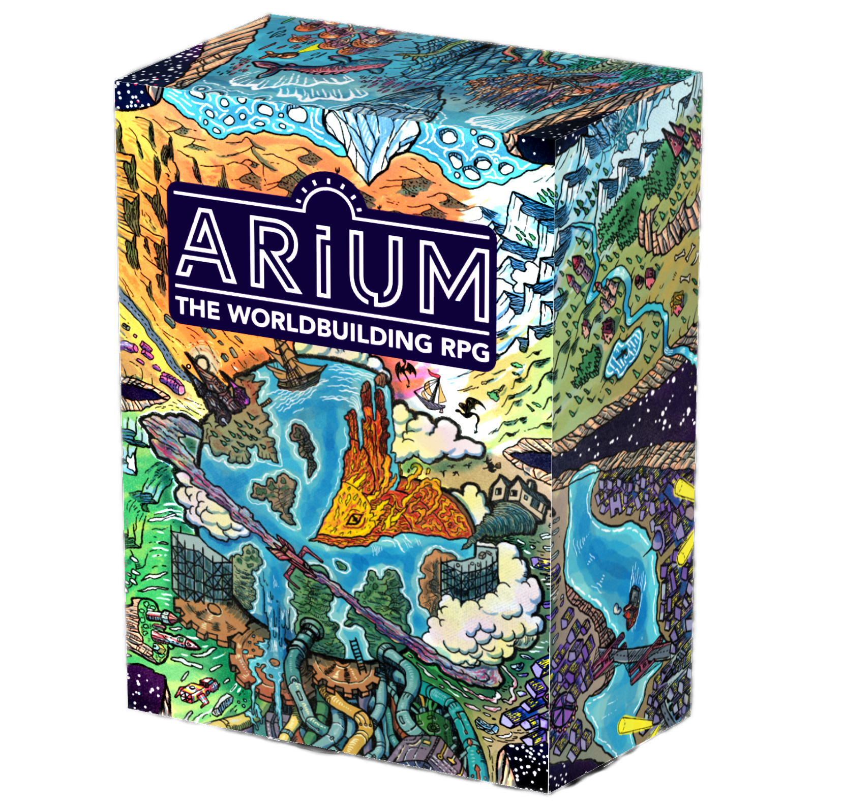 Arium Complete Box Set. Cover art by Fernando Salvaterra.